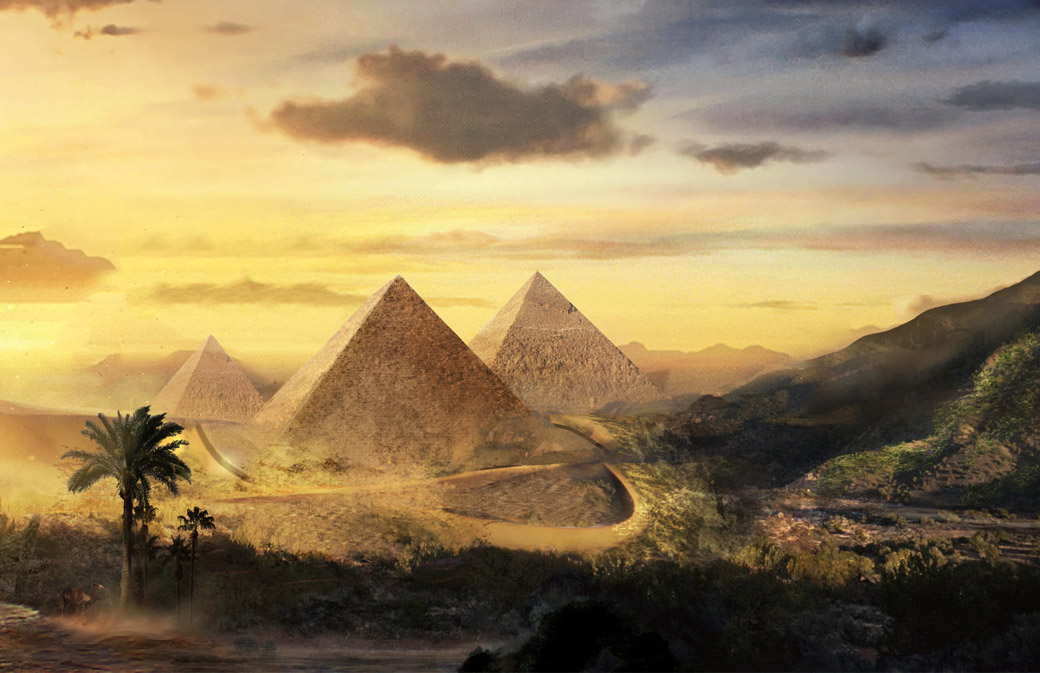 Glory of Egypt pyramids by Avatar travel